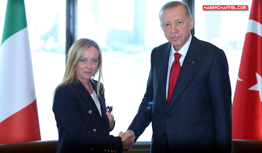 İtalya Başbakanı Giorgia Meloni'den Cumhurbaşkanı Erdoğan'a teşekkür