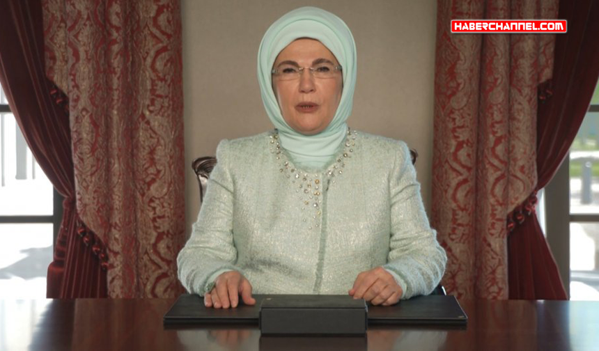 Emine Erdoğan: "Gazze'de 3 yıldır bir halkın kökleri sökülmeye çalışılıyor"