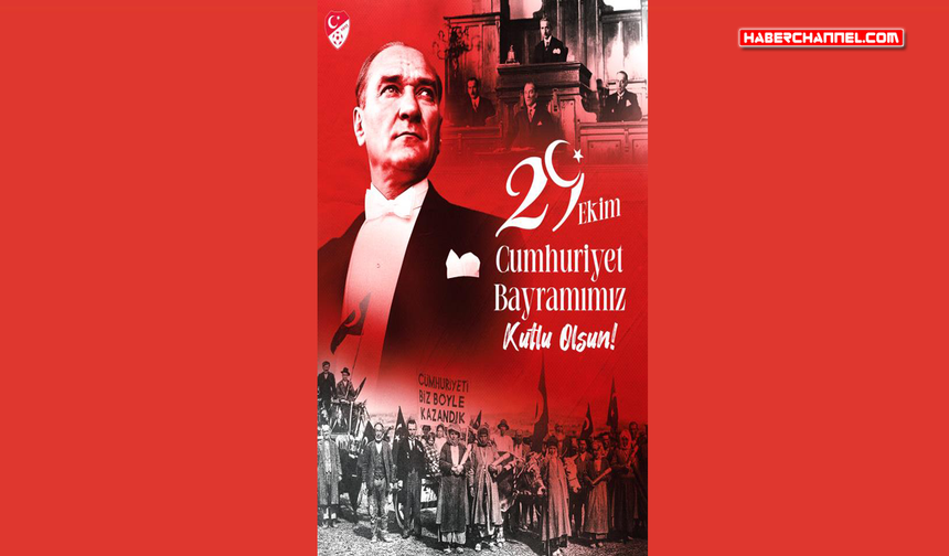 Spor camiasından 29 Ekim Cumhuriyet Bayramı mesajları