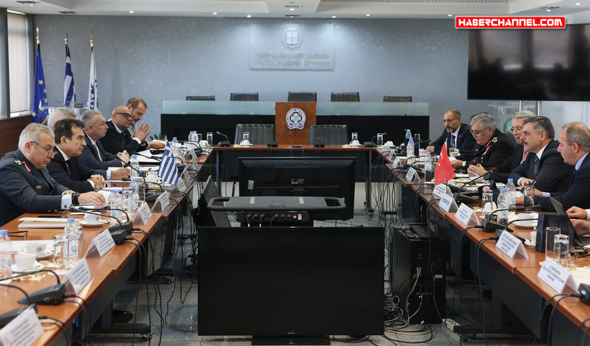 Bakan Mehmet Çiftçi, Yunanistan mevkidaşı Michalis Chrisochoidis ile görüştü