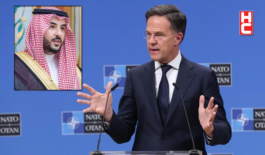 NATO Genel Sekreteri Rutte, Suudi Arabistan Savunma Bakanı Selman ile görüştü