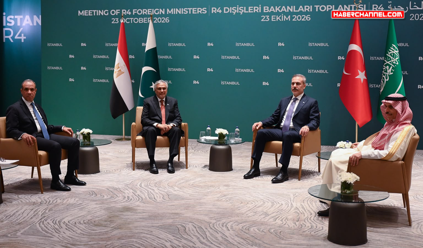 Bakan Fidan, R4 Dışişleri Bakanları Toplantısı’na ev sahipliği yaptı