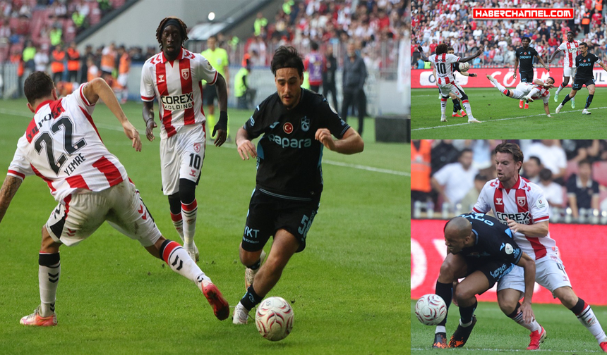 Süper Lig: Samsunspor - Trabzonspor: 0-3
