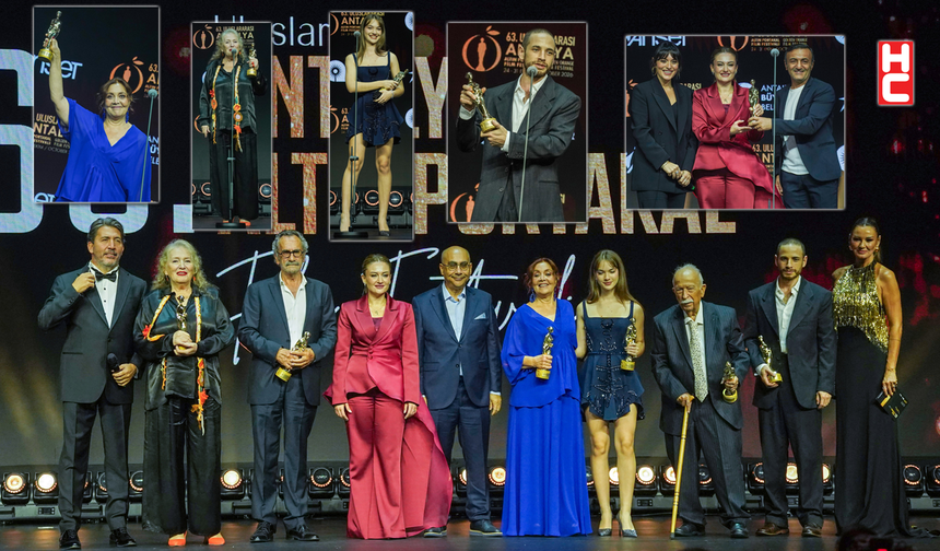 63'üncü Antalya Altın Portakal Film Festivali'nde açılış töreni