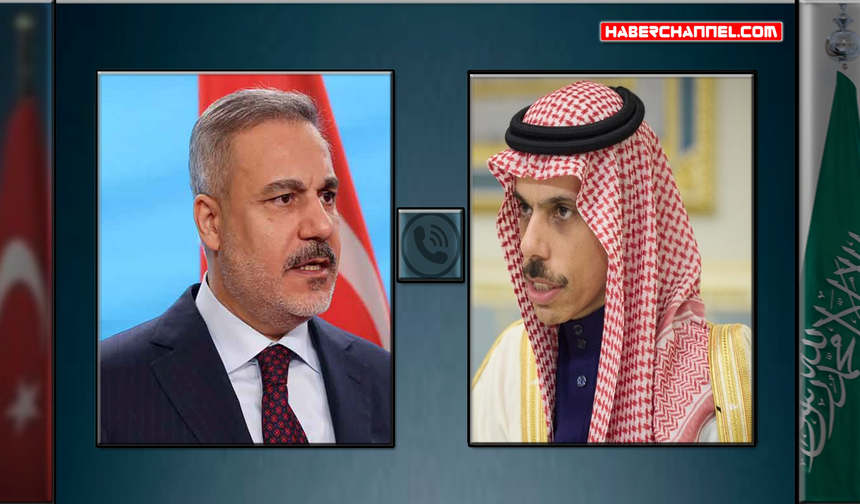 Bakan Hakan Fidan, Suudi mevkidaşı Ferhan Al Suud ile görüştü