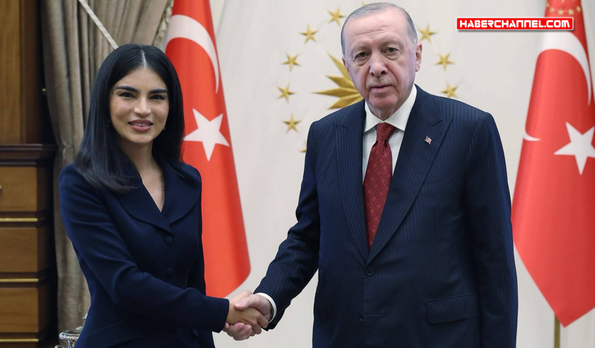 Cumhurbaşkanı Erdoğan, Özbekistan Cumhurbaşkanlığı İdaresi Başkanı Mirziyoyeva'yı kabul etti