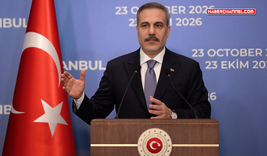 Bakan Hakan Fidan: "Masanın etrafındaki bütün ülkeler savaşın daha fazla yaygınlaşmasını istemiyorlar"