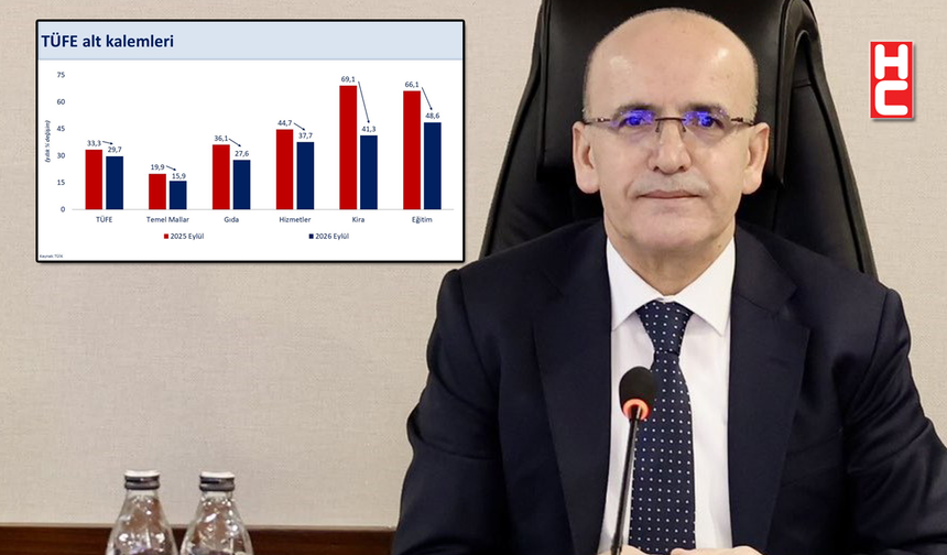 Mehmet Şimşek: "Dezenflasyon ulaştırma hariç genele yayılıyor"