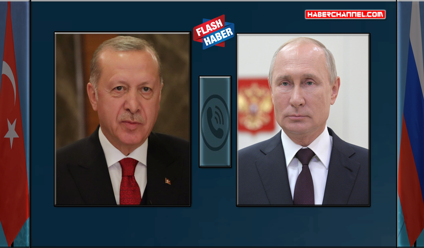 Cumhurbaşkanı Erdoğan, Rusya Devlet Başkanı Putin ile görüştü