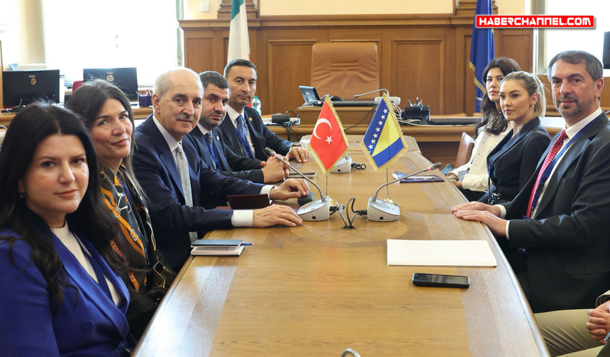TBMM Başkanı Kurtulmuş, Bosna Hersek Temsilciler Meclisi Başkan Yardımcısı Çavara’yı kabul etti