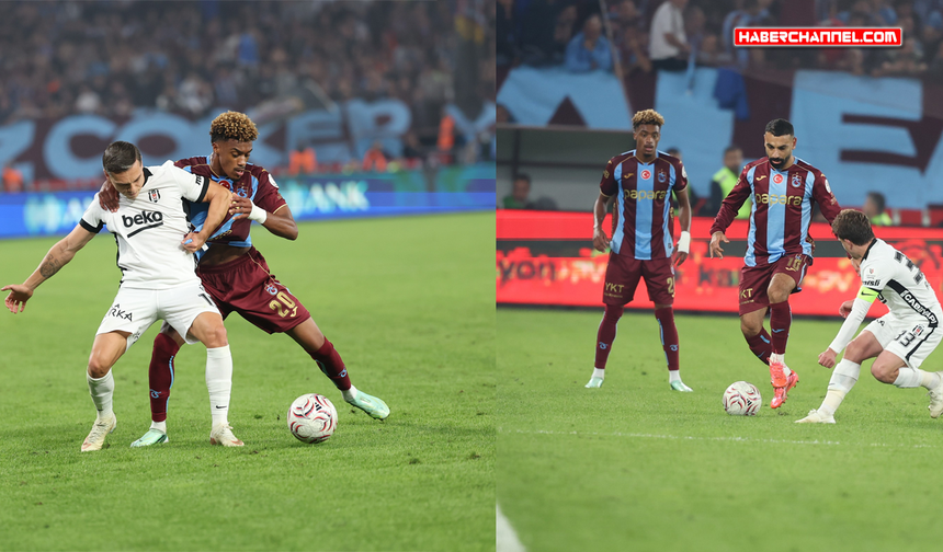 Süper Lig: Trabzonspor - Beşiktaş: 2-0