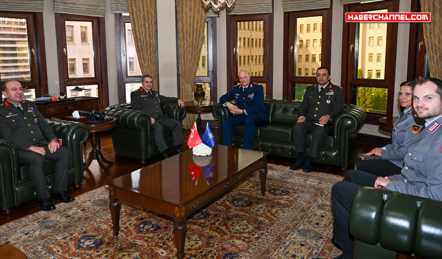 Genelkurmay Başkanı Orgeneral Bayraktaroğlu, NATO Komutanı Gerhartz'ı kabul etti