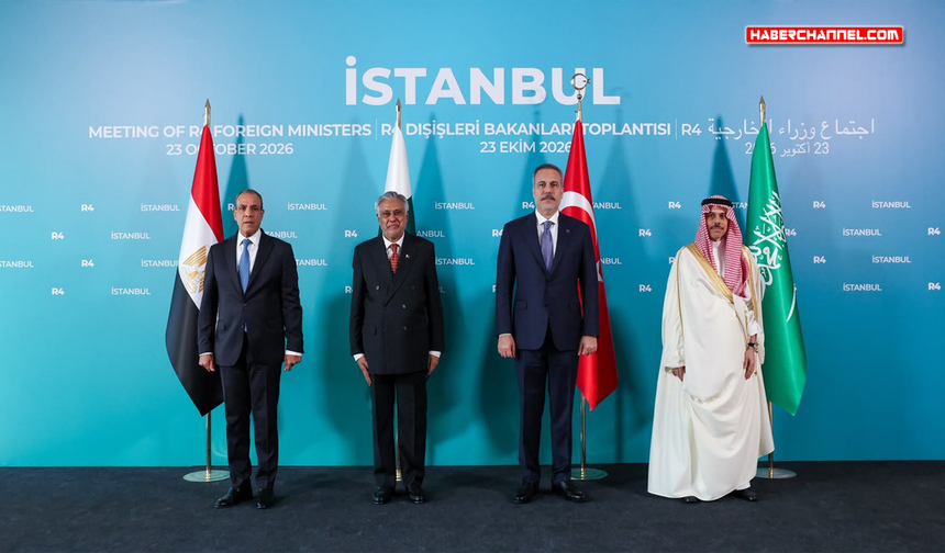 R4 grubu dışişleri bakanlarından ortak bildiri: "İsrail işgali istikrarsızlığın temel kaynağı"