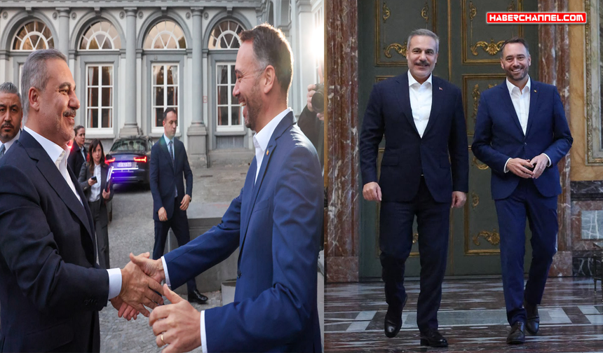 Bakan Hakan Fidan, Belçikalı mevkidaşı Maxime Prevot ile görüştü