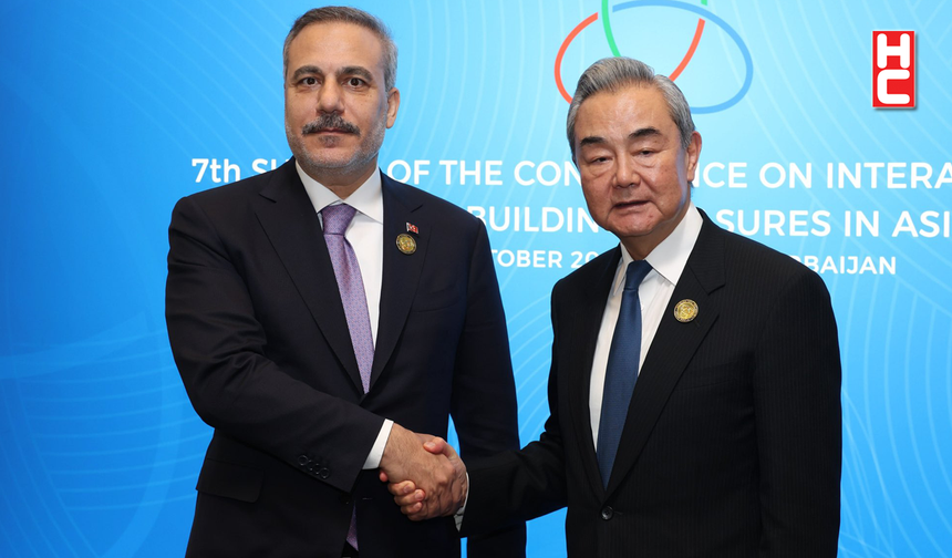 Dışişleri Bakanı Hakan Fidan, Çinli mevkidaşı Wang Yi ile bir araya geldi