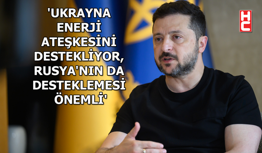 Ukrayna Devlet Başkanı Zelenski'den ateşkes açıklaması