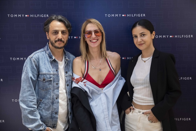 Ünlü isimler Tommy Hilfiger'ın partisinde buluştu