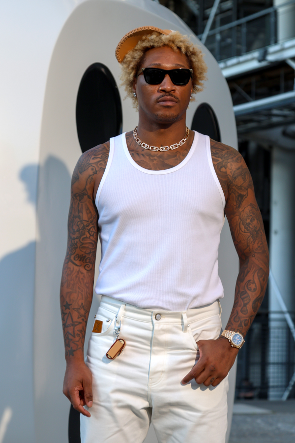 1 Future In Messika Louis Vuitton Menswear Fashion Show 062025