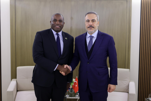 512459 151682 Bakan Hakan Fidan, Riyad’da Birleşik Krallık Dışişleri Bakanı David Lammy Dha 2025-1