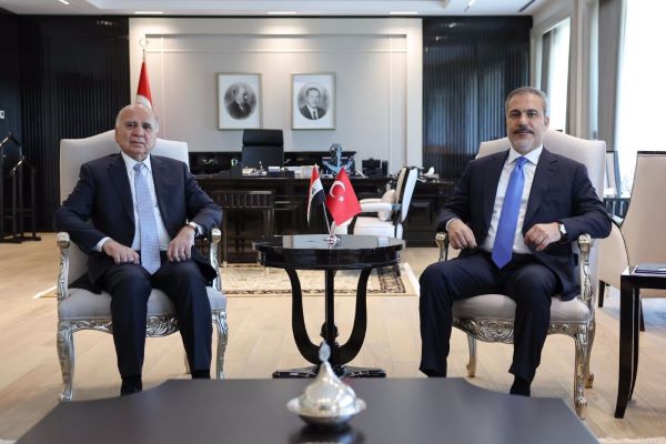 94384 Dışişleri Bakanı Fidan, Iraklı Mevkidaşı Fuad Hüseyin-1