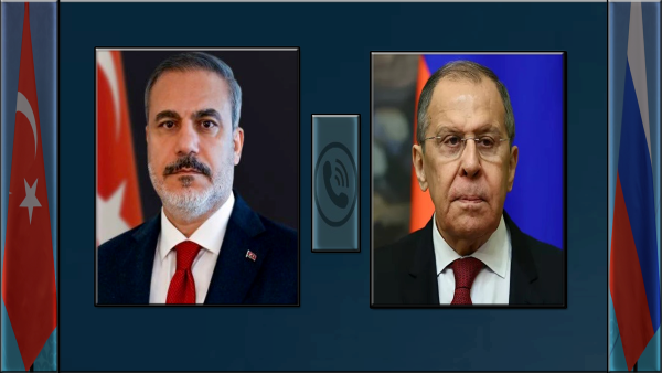 Bakan Hakan Fidan Rusya Sergey Lavrov Telefon 2025-3