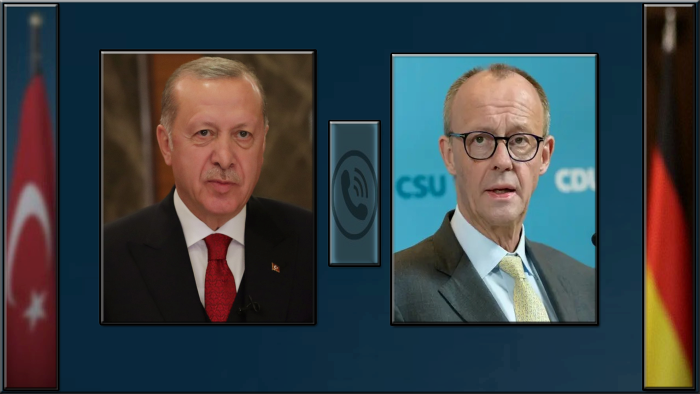 Cumhurbaşkanı Erdoğan, Almanya Başbakanı Friedrich Merz Telefon 20255