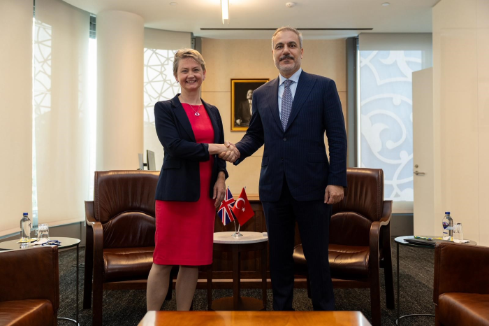 930615 276434 Bakan Hakan Fidan, İngiltere Dışişleri Bakanı Yvette Cooper Dha 2025