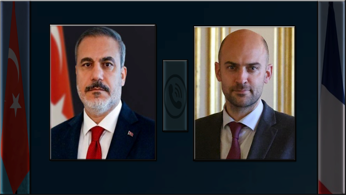 Bakan Fidan, Fransa Dışişleri Bakanı Jean Noel Barrot Telefon 2025-3