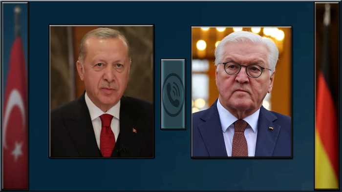 Cumhurbaşkanı Erdoğan, Almanya Cumhurbaşkanı Frank Walter Steinmeier Telefon 2026 2