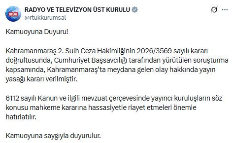 K A H R A M A N M A R A S T A O K U L D A S I L A H L I S A L D I R I 1262072 375580