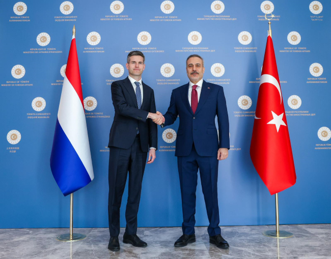 1252343 372654 Bakan Hakan Fidan Hollanda Dışişleri Bakanı Tom Berendsen Dha 2026