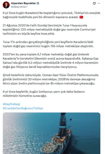 B A K A N B A Y R A K T A R K A R A D E N I Z D E K I T O P L A M D 1467740 436665