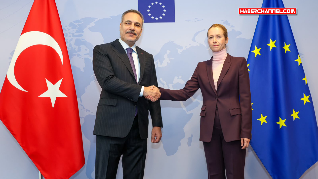 Bakan Hakan Fidan, AB Yüksek Temsilcisi Kaja Kallas ile görüştü