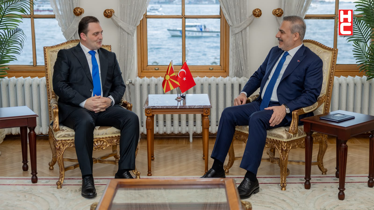 Dışişleri Bakanı Fidan, Kuzey Makedonya Devlet Bakanı Zeynula ile görüştü