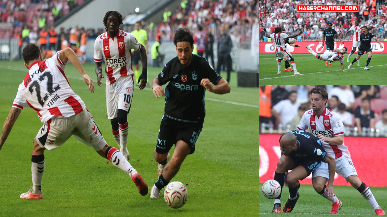 Süper Lig: Samsunspor - Trabzonspor: 0-3