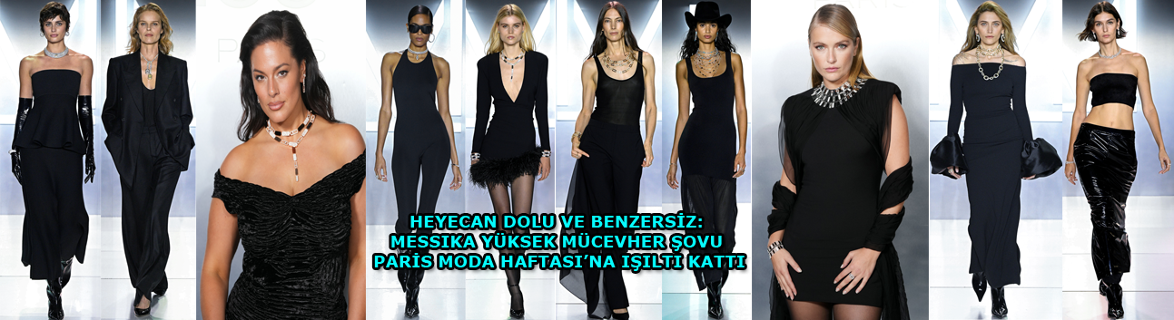 Messika yüksek mücevher şovu Paris Fashion Week'e 'ışıltı' kattı