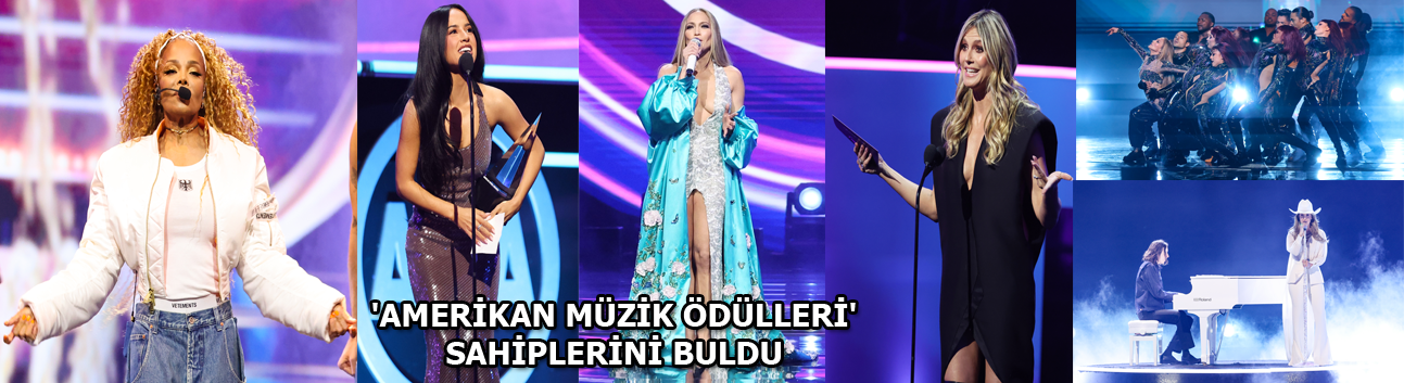 ‘2025 Amerikan Müzik Ödülleri’ sahiplerini buldu