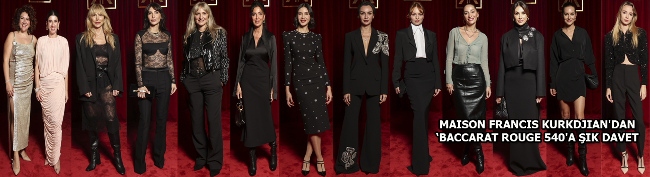 Maison Francis Kurkdjian’dan Baccarat Rouge 540’a şık davet
